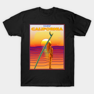 SURF CALIFORNIA PACIFIC COAST T-Shirt